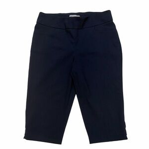 SOUTHERN LADY NAVY BLUE CROPPED WOMEN’S PANTS SIZE 10 NWT